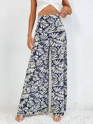 KOTTY Regular Fit Women Multicolor Trousers