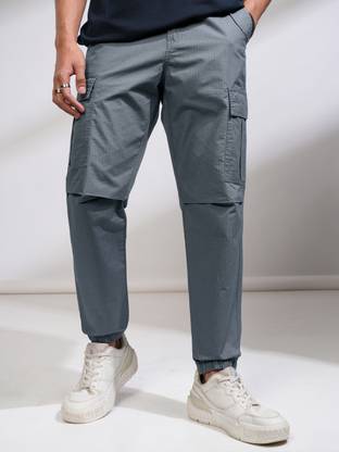 HIGHLANDER Relaxed Men Grey Trousers