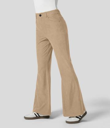 Rajovati Loose Fit Women Cream Trousers