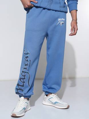 HIGHLANDER Straight Fit Men Light Blue Trousers