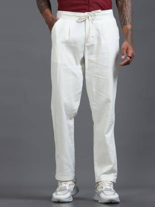 Roadster Relaxed Men Light Blue Trousers