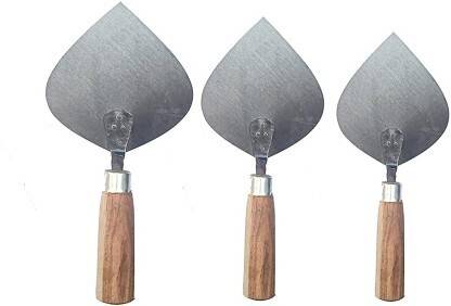 CRAFTY COTTAGE Tools Set of 3 Karni/Kanni (Small, Medium, Large) Karni Tools 30 cm Garden Trowel