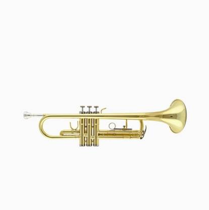 Rmze Professional TRUM-278 Gold Trumpet Set for all Players - Musical instrument Edition RGGT-004 Gold-Silver Bb Trumpet