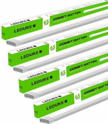 Ledure Energy-Efficient 65W Tubelight Cool White | Internal Driver | 4ft LED tube light 65 W 122 cm Tube Light