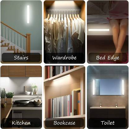 OTSLights 3 Feet Slim Batten Cabinet and Under Counter LED Profile Light (Warm White) Ceiling Light Ceiling Lamp