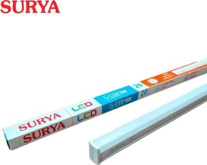 SURYA G-Line Eco Led Batten Upto 50% Energy Saving Led Tube Light 20 W 110 cm Tube Light
