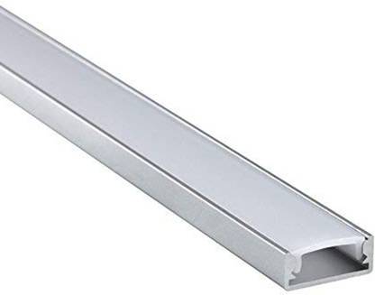 Glow Right Led Profile Light 12mm With out collar 3mtr Aluminium White body 0 W 300 cm Tube Light