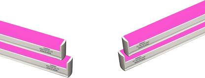 ambert Led T5 1Ft Pink Color 6 Watt Pack Of 4 6 W 28 cm Tube Light