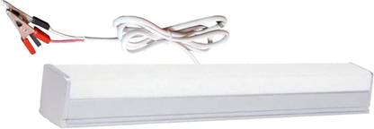 EBRAND ONE 12 Volt DC Led Tube 9 Watt Straight Linear LED 9 W Tube Light (White) 9 W 30 cm Tube Light