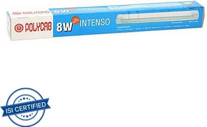 Polycab 8 W Intenso Polycab Tuelight 8 W 12 cm Tube Light