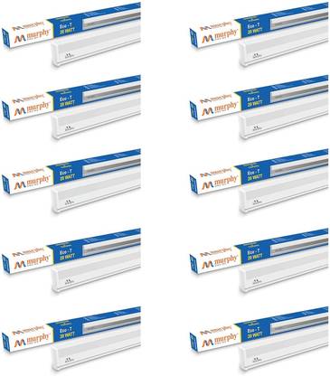 MURPHY 20W Led Cool White Led Tubelight, Pack of 10 20 W 123 cm Tube Light