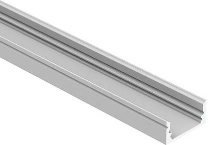 CS Enterprises 25MM 2 Meter Long Surface Profile Without Led/Rectangular Shape Cover Pack of 2/ 0 W 200 cm Tube Light