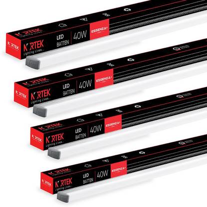 Nortek 40W LED Tubelight | Cool White | Tube Lights for Home 40 Watt | LED Batten 40 W 50 cm Tube Light