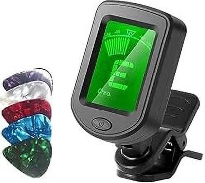 Urban Infotech Guitar Tuner for Acoustic Guitar Violin Ukulele Tuner with Picks Automatic Digital Tuner