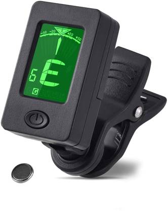 Flare Guitar Tuner Digital Electronic Tuner with LCD Display for Guitar Automatic Digital Tuner