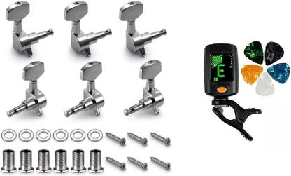 AMG Music Guitar Key & Tuner Combo Guitar Machine Head For Acoustic Guitar Automatic Analog Tuner