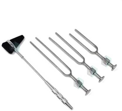 Cityhealth Cityhealth Reflex Hammer Taylor Model and Tuning Fork (128, 256 & 512 Hz) Tuning Fork