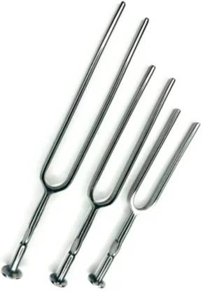 Bos Medicare Surgical Tuning Fork Set (128Hz, 256Hz, 512Hz) Tuning Fork