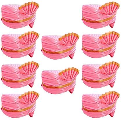SplendidSafa Striped Pagri