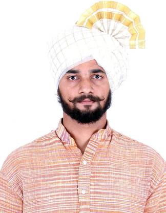 Maharastrian Pheta Striped Pagri