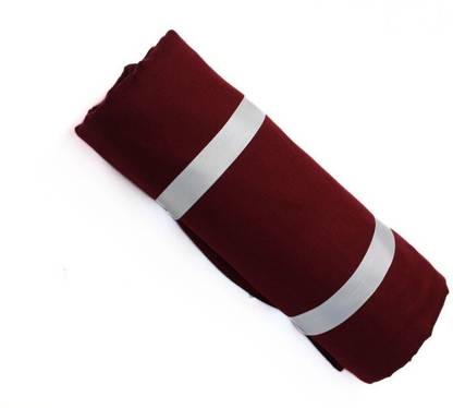 CHARKHI Maroon 5 Meter Full Voile Turban Dastar for Men Sikh Pagg Solid Pagri