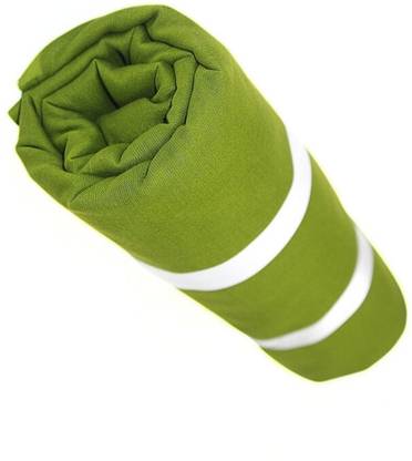 CHARKHI Heena Green 8 Meter Pure Full Voile Punjabi Turban for Men Solid Pagri