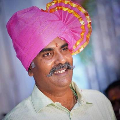 Maharastrian Pheta Striped Pagri