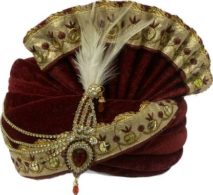Acquire Trend Embroidered Pagri