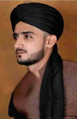 Muslim Imama Solid, Self Design Pagri