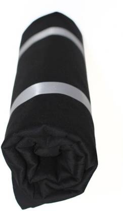 CHARKHI 6 Meter Black Full Voile Turban for Men Sikh/Punjabi Pagg Solid Pagri