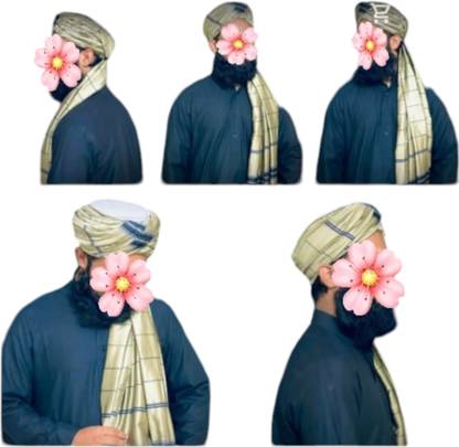 Afghani Amama Striped Dastar