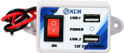 KCM KCM11 2usb 3 Amp Qualcomm Turbo Charger