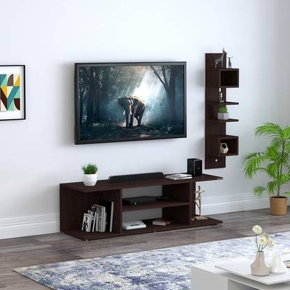 REDWUD Alexia Floor Standing TV Unit/ TV Cabinet Engineered Wood TV Entertainment Unit