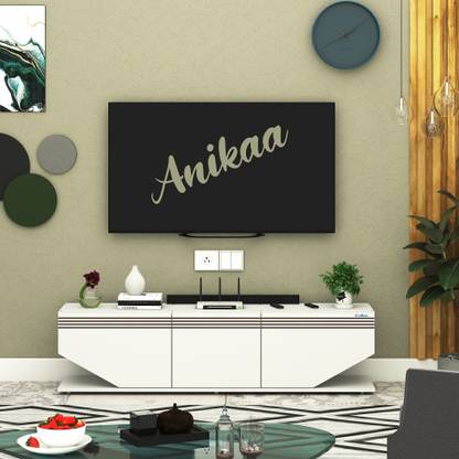ANIKAA Anikaa Velora TV Unit Modern Floor-Standing TV Cabinet with Storage Console Engineered Wood TV Entertainment Unit