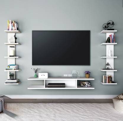 RADHACRAFT Engineered Wood TV Entertainment Unit