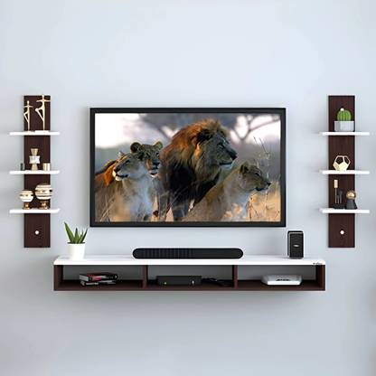 ShahQ TV Cabinet for Bedroom in 32 inch in Engineered Wood TV Entertainment Unit
