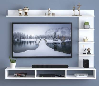 YPG CRAFT Engineered Wood TV Entertainment Unit
