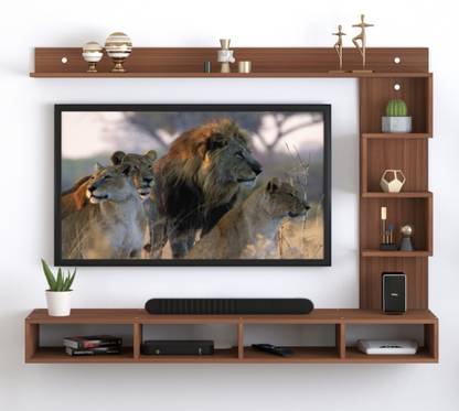 YPG CRAFT Engineered Wood TV Entertainment Unit