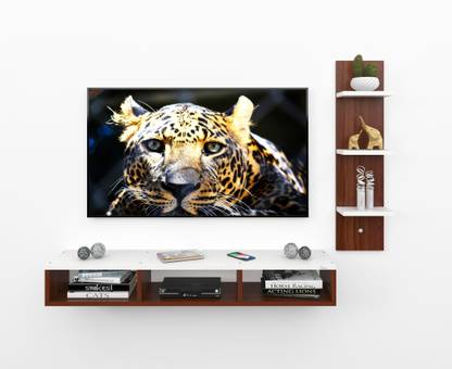 Product-Unique 43 inch Floating Wall Shelf Tv unit Engineered Wood TV Entertainment Unit