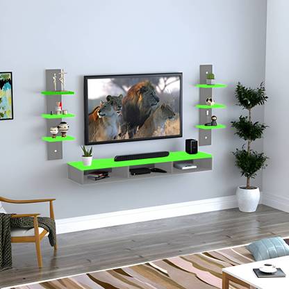 ALBABA AL - BABA Entertainment Unit in Engineered Wood MDF Engineered Wood TV Entertainment Unit