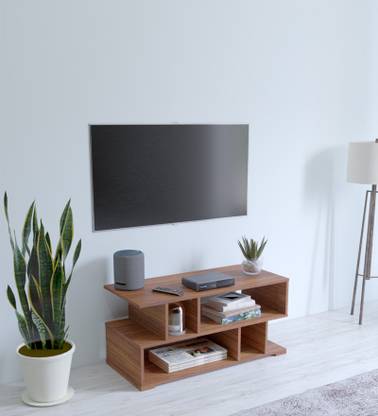 NEUDOT Fiddle Coffee Table_Multipurpose Table_ Engineered Wood TV Entertainment Unit