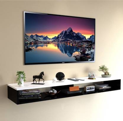 aashidecor Engineered Wood TV Entertainment Unit