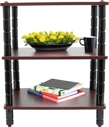 PEDPIX Multipurpose Wooden Shelf - Space-Saving Storage for Home, Kitchen & Office Engineered Wood TV Entertainment Unit