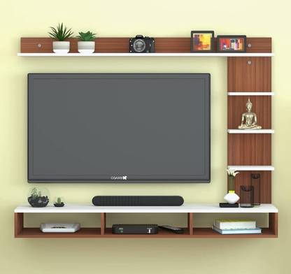 aashidecor Engineered Wood TV Entertainment Unit