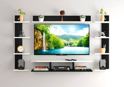 MACWUD New Design Stylish 32 inch TV Entertainment Unit Wall Unit/ Tv Unit Engineered Wood TV Entertainment Unit