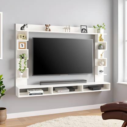 FURNEASER Cabiar TV Entertainment Units 55" Wall Cabinet, Stand, Rack, Shelf, Engineered Wood TV Entertainment Unit