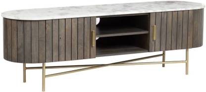 PRITI Solid Wood TV Entertainment Unit