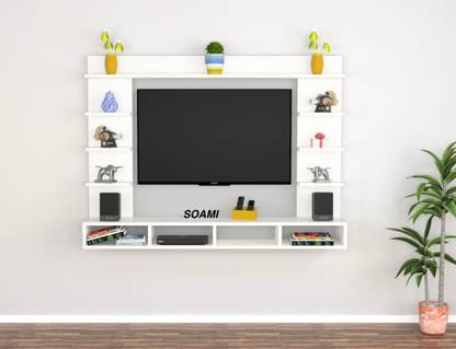 aashidecor Engineered Wood TV Entertainment Unit
