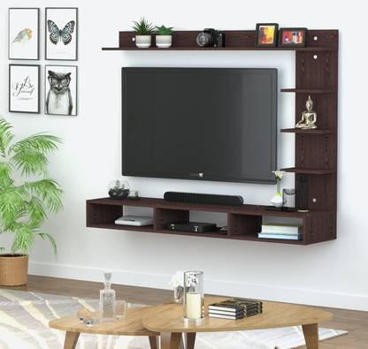 PICKWOOD Ambienc Small Engineered Wood TV Entertainment Unit
