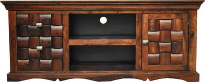 Maple TV Unit Solid Wood TV Entertainment Unit